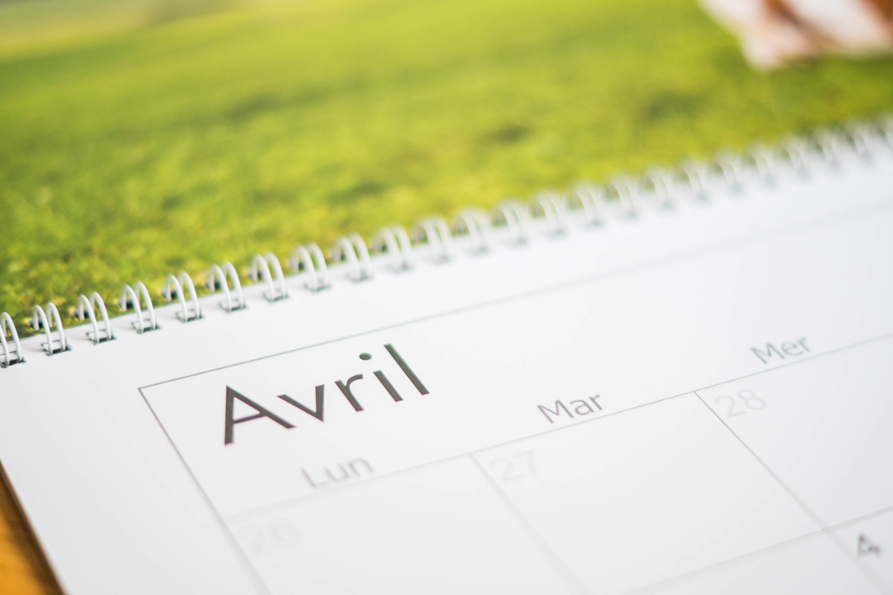 Calendrier paysage 2018