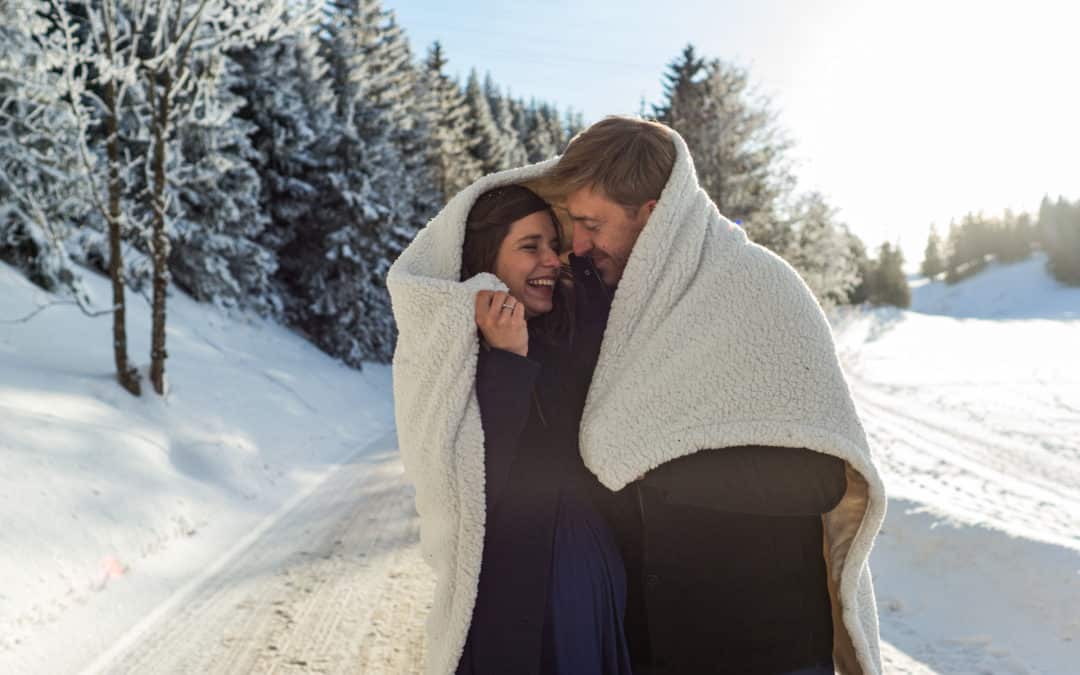Neuchâtel: Un mariage dans la neige