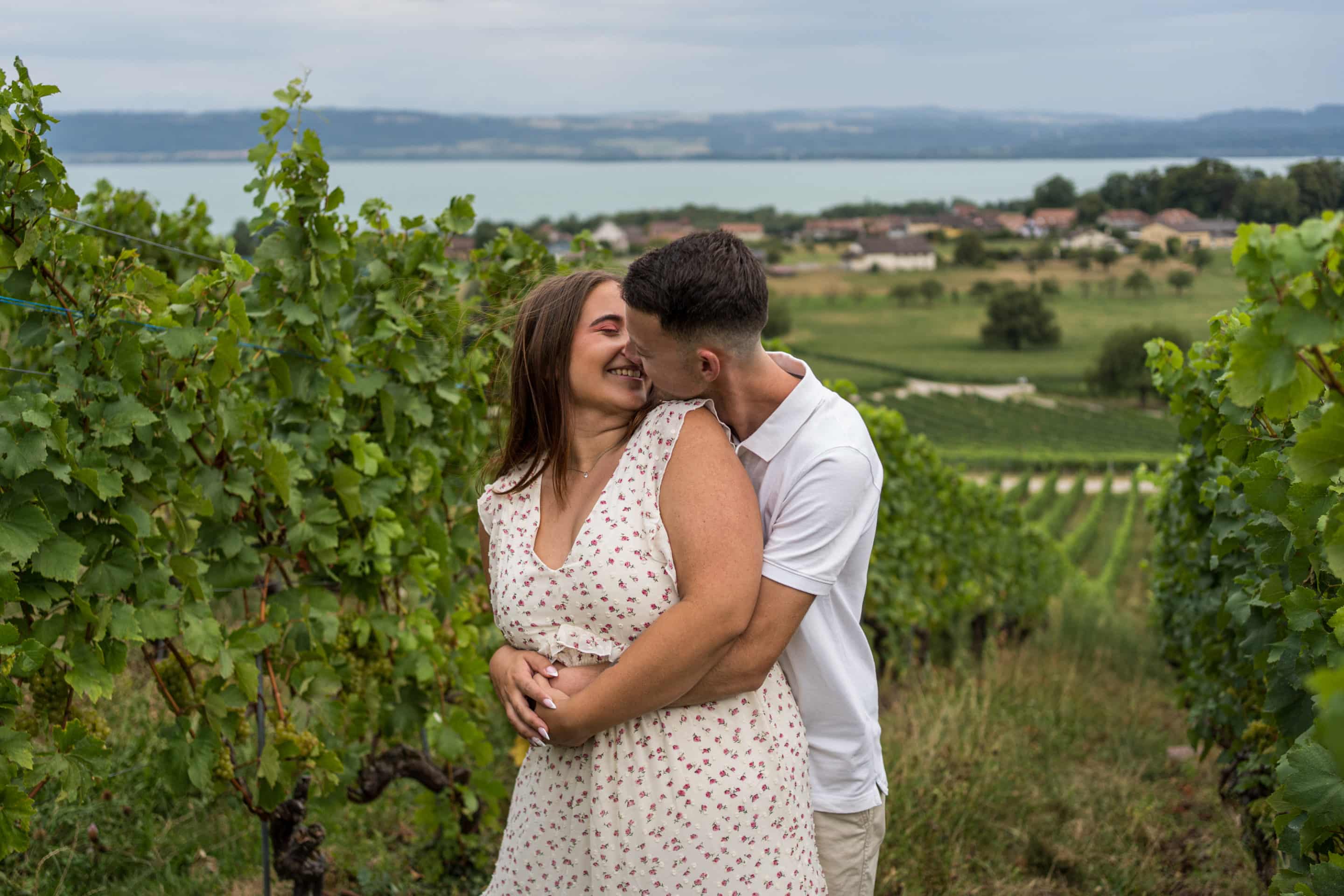 Séance couple vignes neuchâtel vaud